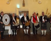 Kernow Pipes and Drums band dinner dance 2014