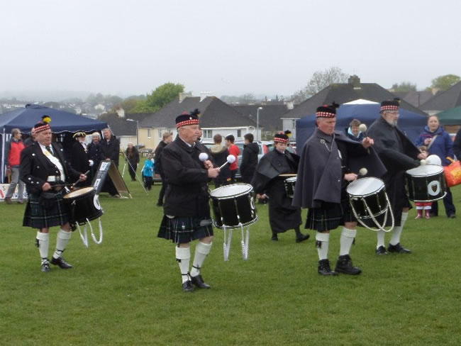 kernow pipes and drums at saltash