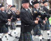 kernow pipes and drums at Newquay lifeboat day 2015