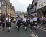 Kernow Pipes & Drums at Newquay Carnival 2017