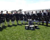 Kernow Pipes and Drums at Saltash 2013