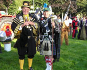 Kernow Pipes and Drums at Truro carnival 2012