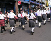 Kernow Pipes and Drums at Newquay Lifeboat day 2012