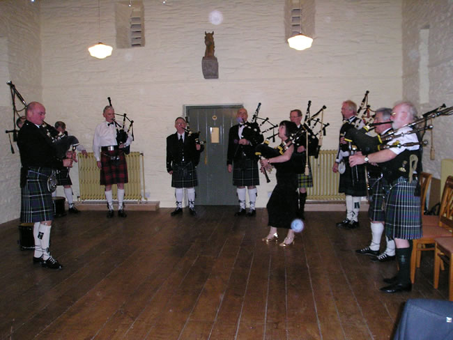 Kernow Pipes and Drums dinner dance 2012