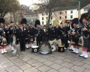 Falmouth Remembrance Parade - Kernow Pipes and Drums
