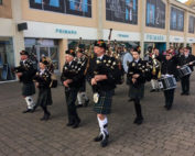 Kernow Pipes and Drums at RBL fundraiser